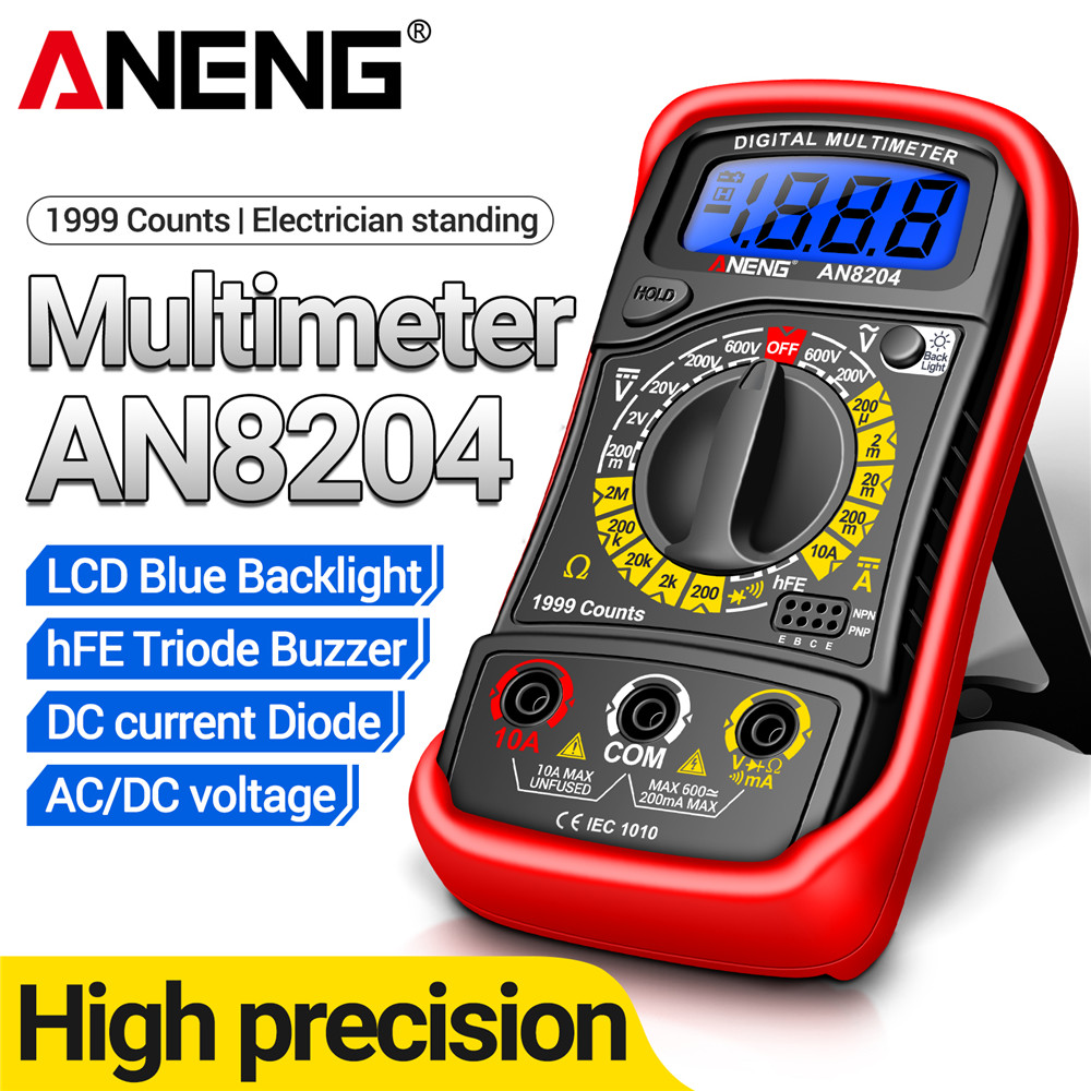 Power Tools Software - Multimetro Digitale ANENG AN8204 ad Alta