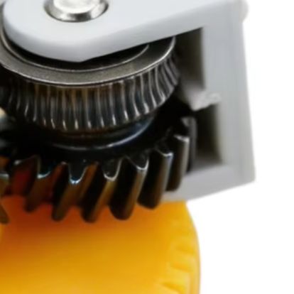 Power Tools Yellow And Black - Ingranaggio Estrusore per BambuLab per P1P,