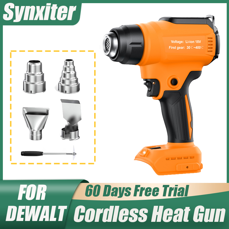 Heat Gun Variable - Pistola termica a batteria per Dewalt