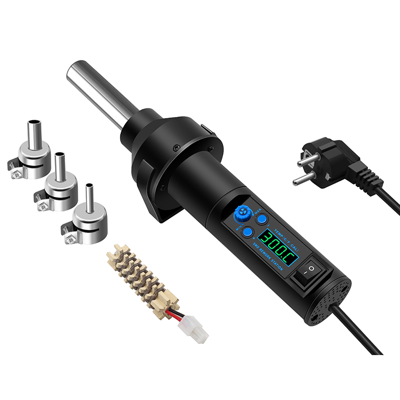 Heat Gun Variable - 8032D Pistola di Calore Elettrica Display