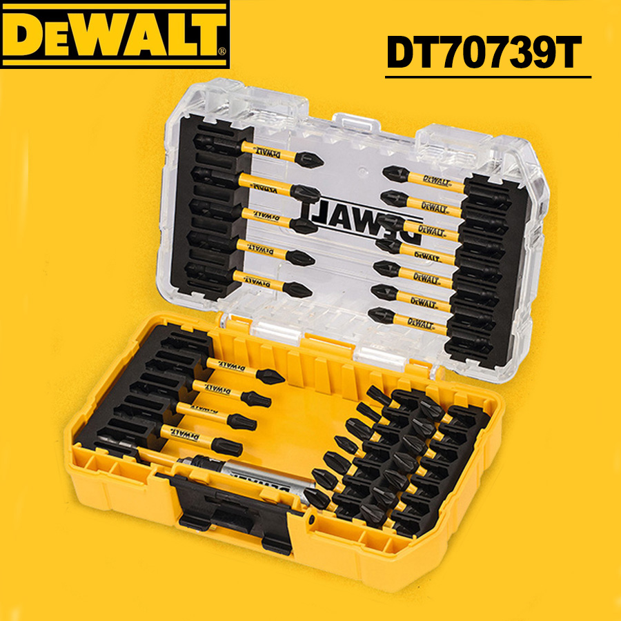 Power Tools Yellow And Black - DeWalt Set di 31 punte per