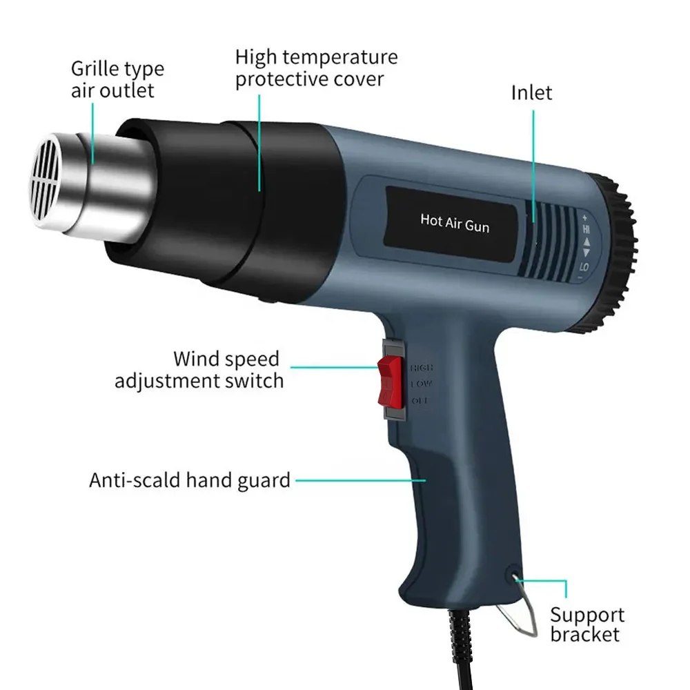 Heat Gun Variable - Pistola ad aria calda Pistola termica