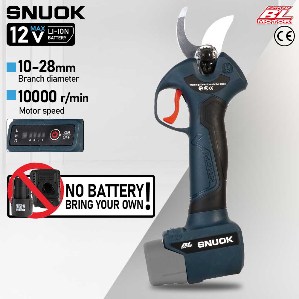 Power Tools Universal Battery - Forbici Elettriche Senza Spazzole SNUOK 12V