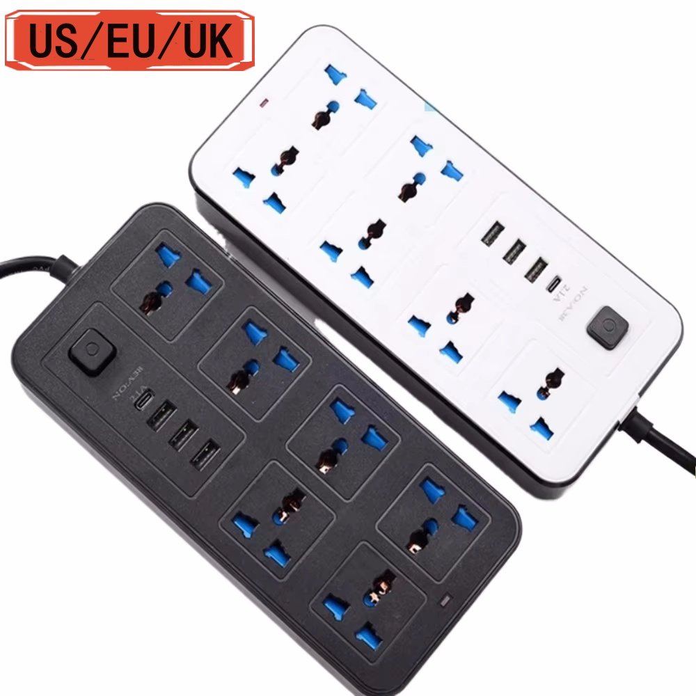 Power Tools Extension - Multipresa Universale con Porta USB Type-C,