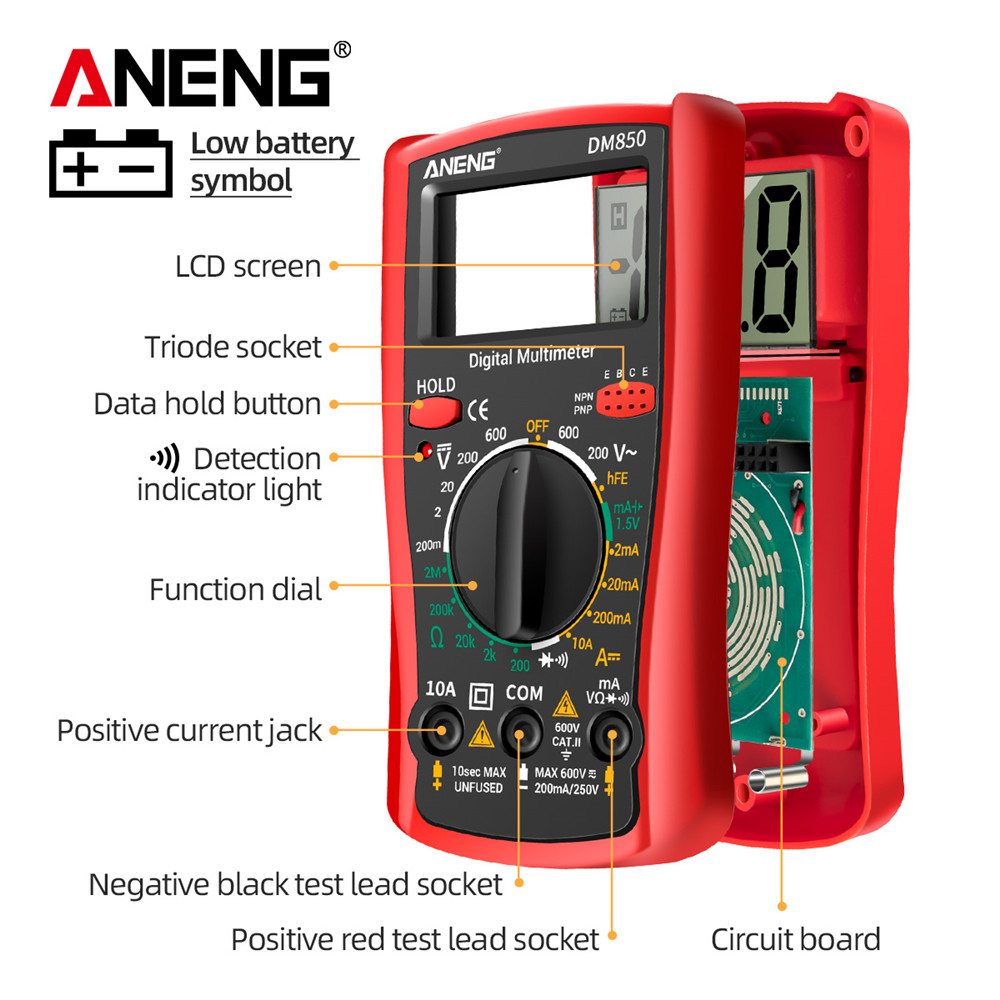 Multimetro Digitale ANENG DM85 - Power Tools Software recensione e prezzo