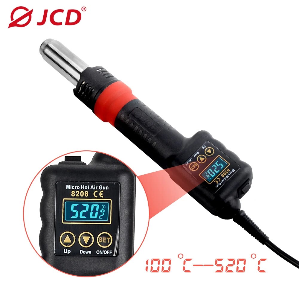 JCD Micro Hot Air Gun 8208 750 - Heat Gun Variable recensione e prezzo