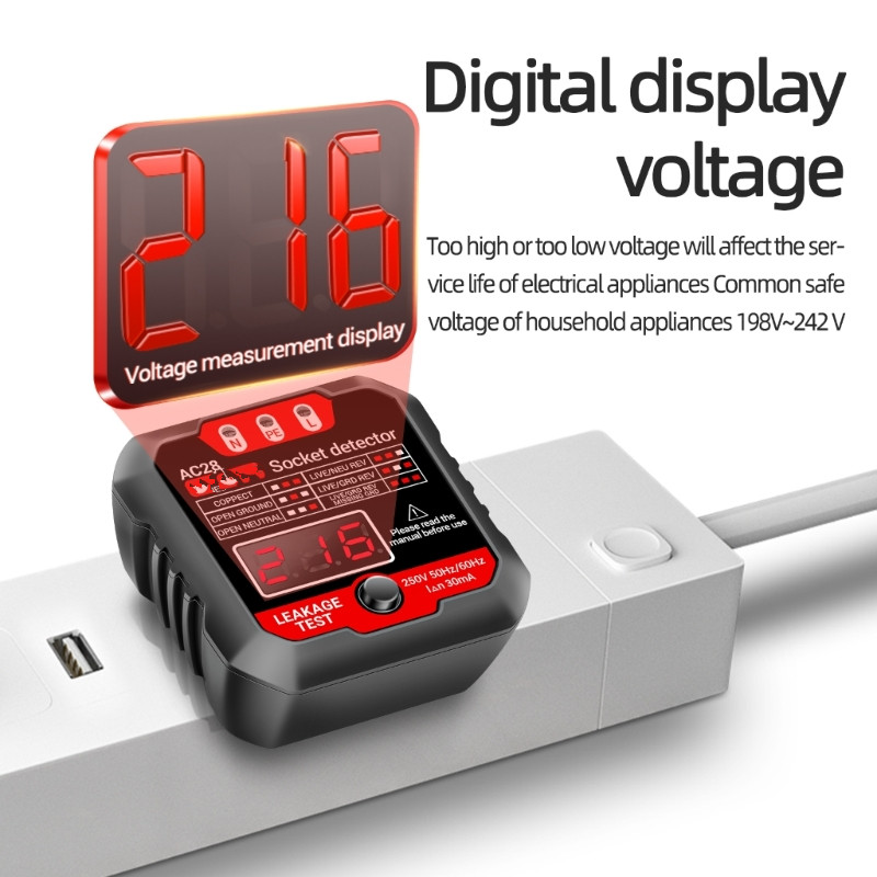 ANENG AC28 Socket Detector US/ - Power Tools Voltage recensione e prezzo