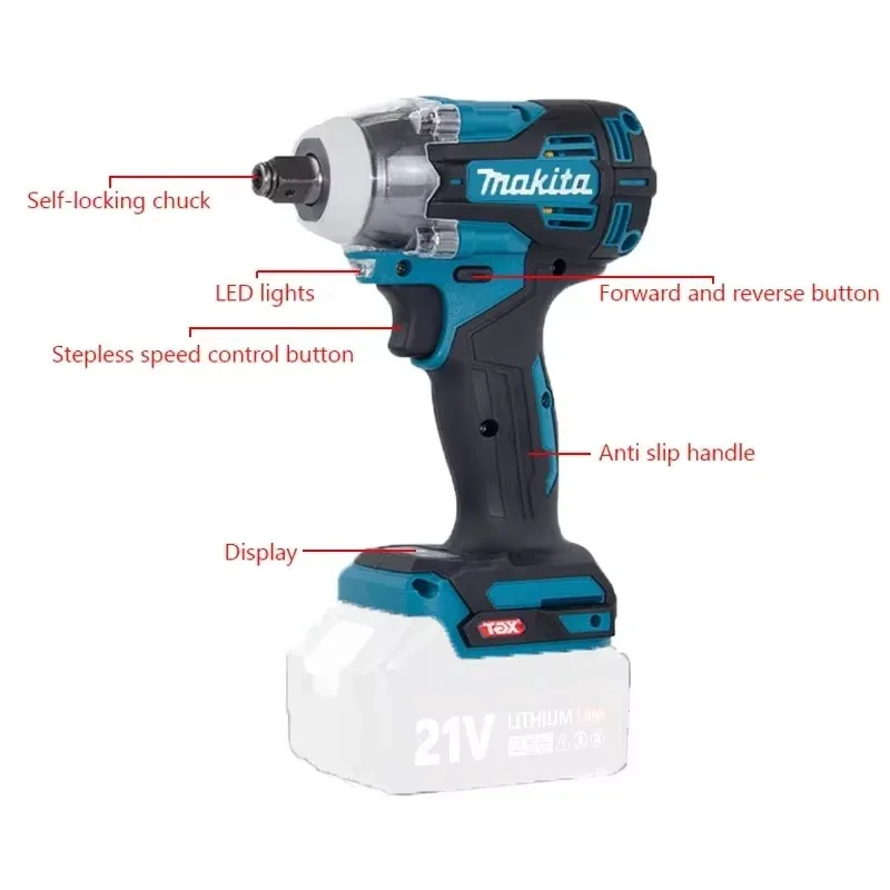 Makita TW004G 630N.m Avvitator - Power Tools Universal Battery recensione e prezzo