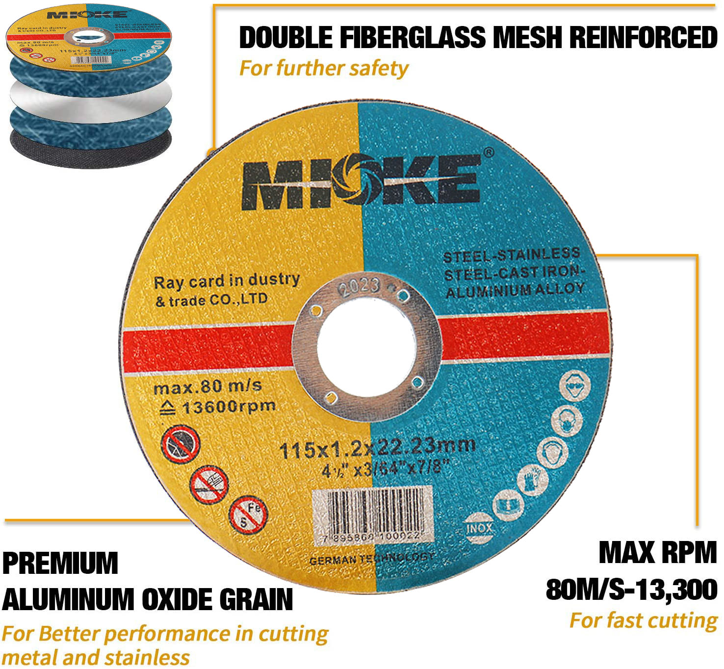 Disco da taglio per metallo co - Angle Grinder 4.5 recensione e prezzo