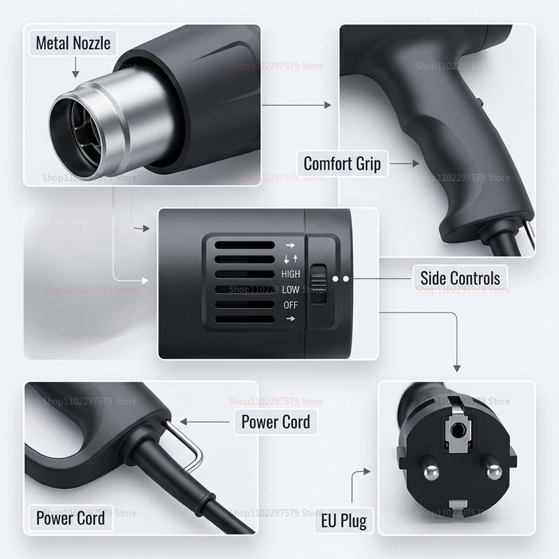 Nuova Pistola ad Aria Calda 20 - Heat Gun Variable recensione e prezzo