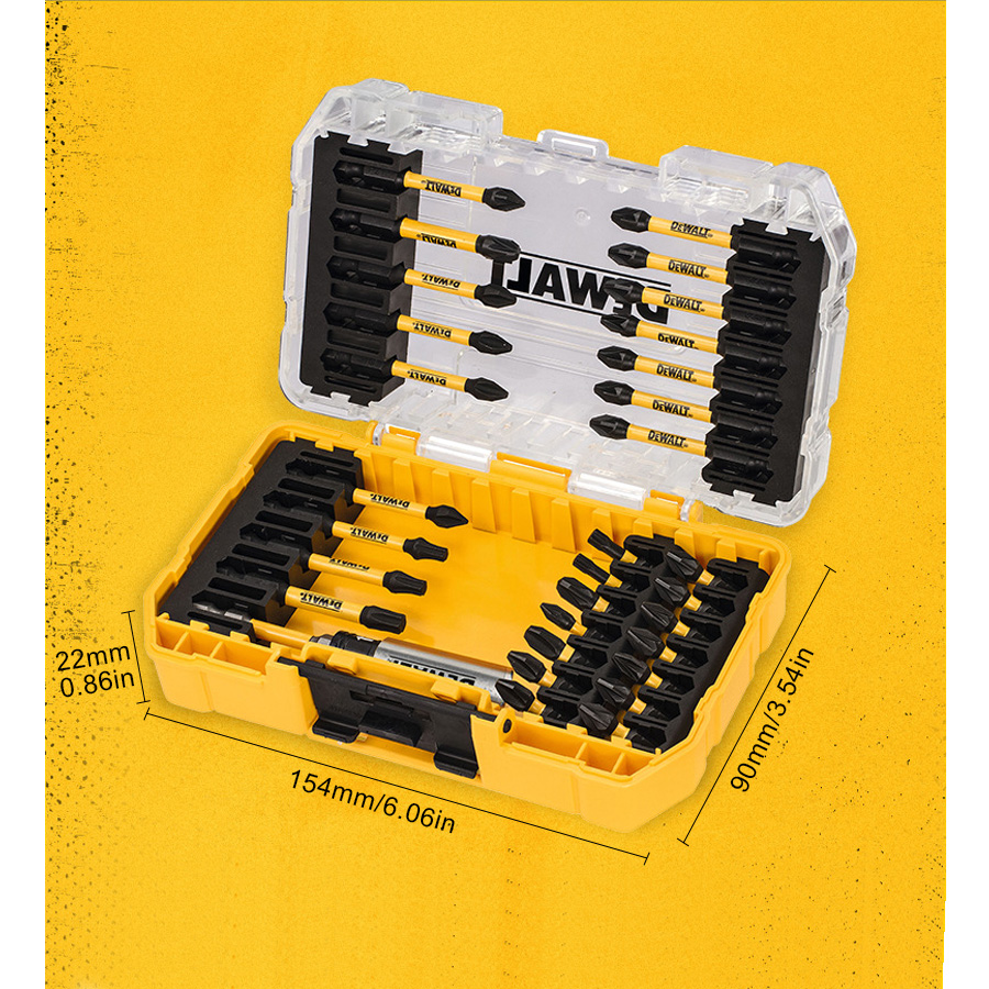 DeWalt Set di 31 punte per cac - Power Tools Yellow And Black recensione e prezzo