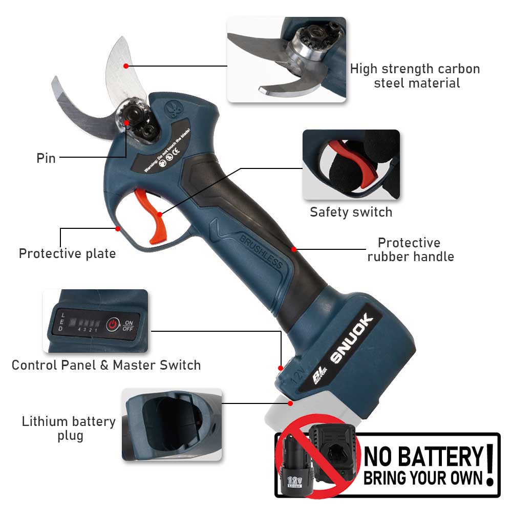 Forbici Elettriche Senza Spazz - Power Tools Universal Battery recensione e prezzo