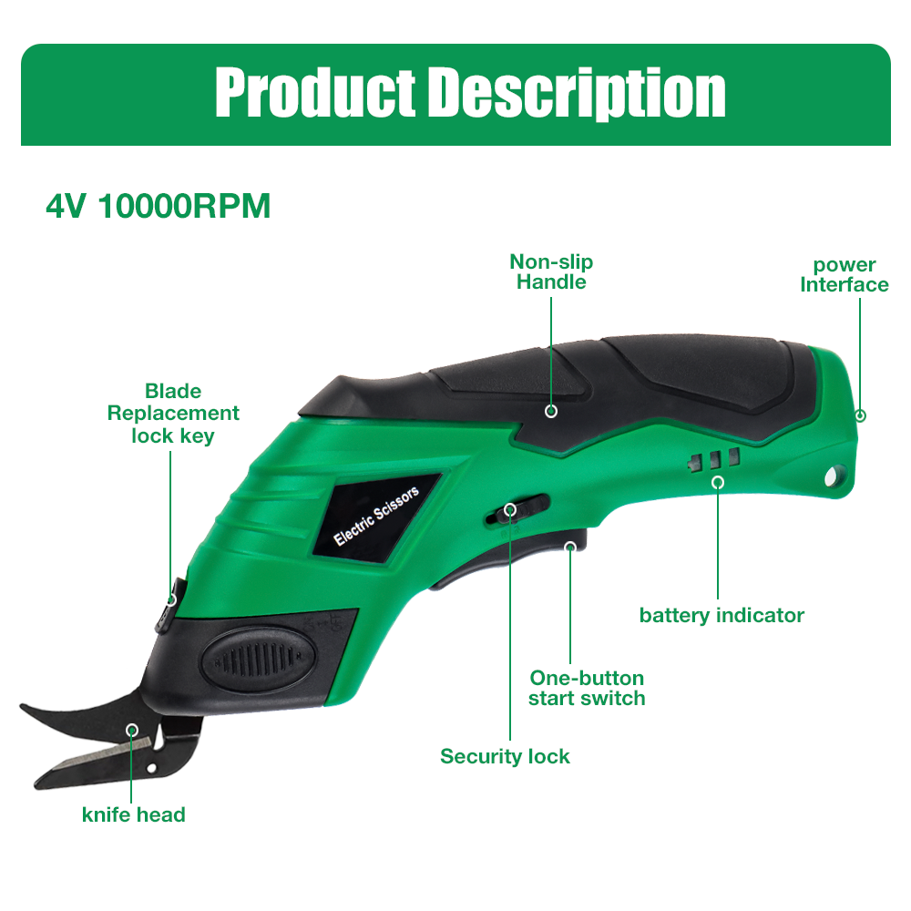 Forbici elettriche 4V, ricaric - Power Tools Universal Battery recensione e prezzo